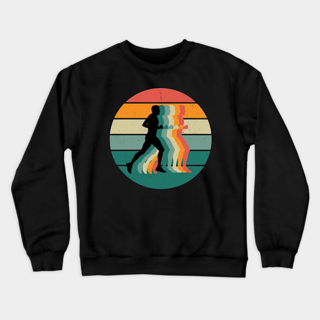 Vintage silhouette sprint Crewneck Sweatshirt by Nano-none